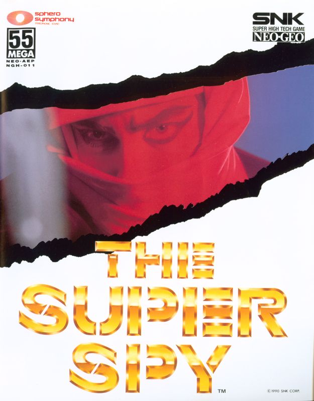 The Super Spy box art for Neo Geo CD